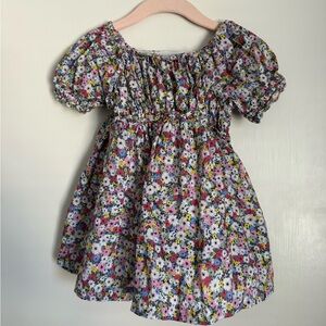 GAP Multicolor Floral Baby Dress